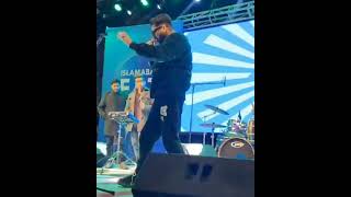 12 Saal Rapp By Bilal Saeed live at f9 park Islamabad  BilalSaeed  IshqBeparwah [upl. by Odnalro]