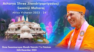 Shree Swaminarayan Mandir Nairobi 71st Patotsav [upl. by Etnahc]