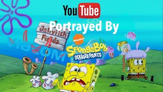 YouTube Portrayed By Spongebob Spongebob 20th Anniversary Special [upl. by Jarrid]