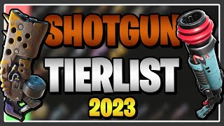 2023 UPDATE Ranking EVERY SHOTGUN in Fortnite Save the World Shotgun Tier List [upl. by Torey]