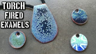 Trying Out Torch Fired Enameling [upl. by Ericksen]