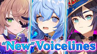 OLD Event Voice lines Just HIT Different   ft Hu Tao Ganyu Fischl and Mona  Genshin Impact [upl. by Ardnael]