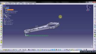 CATIA V5 Advanced Machining  Connecting Rod [upl. by Atikram]