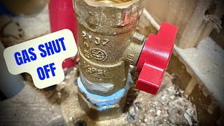 How to install a gas shut off valve [upl. by Pantheas]