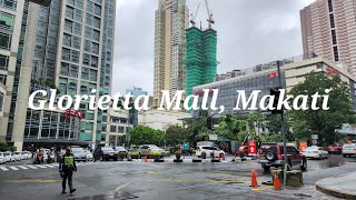 Short tour of Glorietta Mall Makati in Metro Manila  Philippines 🇵🇭 [upl. by Beuthel]