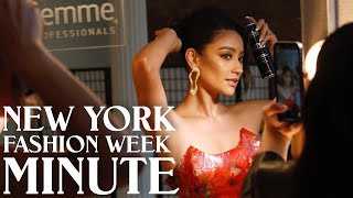 My New York Fashion Week Minute  24 Hours at NYFW  VMAs  Shay Mitchell [upl. by Arocet]