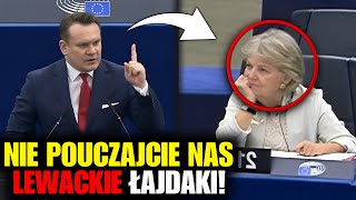 DOMINIK TARCZYŃSKI Z NIEZWYKŁĄ PRZEMOWĄ W EUROPARLAMENCIE [upl. by Carmita]