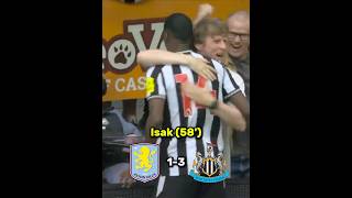 Newcastle United vs Aston Villa  PL 202324 [upl. by Enilreug102]