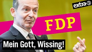 quotMein Gott Wissingquot Song für FDPVerkehrsminister  extra 3  NDR [upl. by Baron]