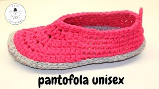 TUTORIAL Pantofola unisex zapatillaslipperlafatatuttofare [upl. by Notgnihsaw]