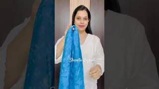 Criss Cross Styling Method  fashion scarf shorts scarfstyle viral youtubeshorts trending [upl. by Bentley]