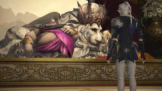 Confrontation with Vauthry  FFXIV Shadowbringers Cutscenes [upl. by Anneirda426]