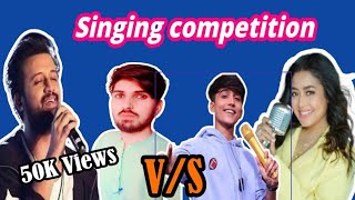 iltija hai Dil ki vs hajaron mein Kisi ko Faiz Ali vs Arslanindian song competition faiz viral [upl. by Thedric109]