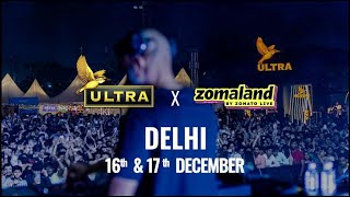 Kingfisher Ultra X Zomaland  Delhi  16th amp 17th December 2023 [upl. by Atekahs]