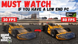 GTA 5 Best Low End PC Graphic Settings  Get better FPS and Performance [upl. by Llednor]