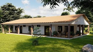 CASA CAMPESTRE DE 11 X 16 METROS [upl. by Ahtanamas]