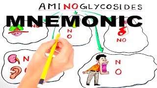 Aminoglycoside Mnemonic series 2 [upl. by Eseilenna]