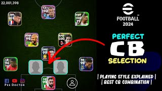 Perfect CB Combo to Improve Your Defending in eFootball 2024 Mobile [upl. by Sylirama329]