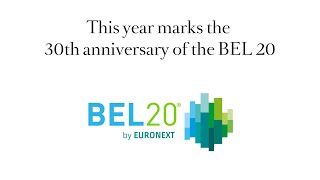 BEL 20 and Degroof Petercam common celebration of anniversaries [upl. by Nedle]