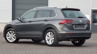 Volkswagen NEW 2018 Tiguan Comfortline Indium Grey Metallic 18 inch Kingston walk around amp Inside [upl. by Aniham]