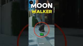 Moonwalker Walk at Running Speed with AIPowered Shoes shorts AITech [upl. by Maryanna]