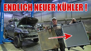 KÜHLERDICHT ZERSTÖRT KÜHLER 😱 SERVICE beim VW Amarok😁🔥 ItsMarvin [upl. by Eelnyl]