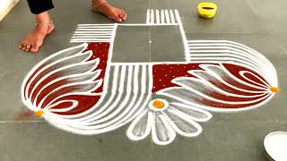 Easy 33 padikolam designs Simple muggulu designs easy rangoli designs Beginners kolam [upl. by Wynn]