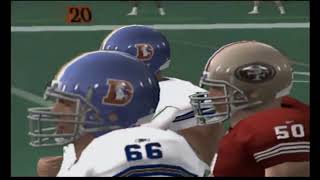 Bronces vs 49ers Superbowl XXIV Gameday 2003 [upl. by Gaivn]