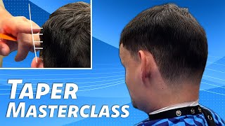 Basic Mens Haircut Tutorial Live [upl. by Idolla]