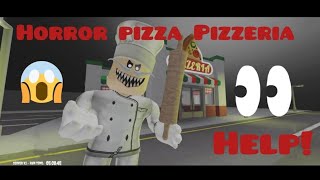 Can I escape from this horror pizza Pizzeria part1 roblox DevilATOZGaming [upl. by Lucias]