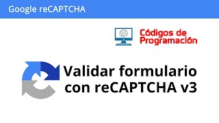 Implementar y validar reCAPTCHA v3 en PHP [upl. by Toogood]