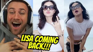 BLACKPINK LISA  COMING SOON  TEASER  TRAILER  REACTION [upl. by Illoh]