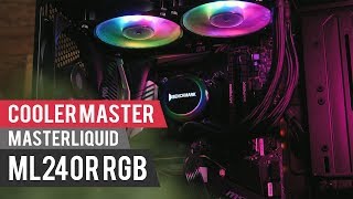 Testirali smo Cooler Master MasterLiquid ML240R RGB [upl. by Ihsorih]