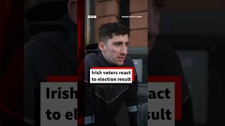 Irish voters react to election result Ireland BBCNews [upl. by Etoile]