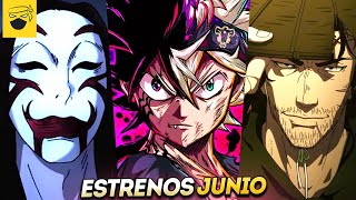 ESTRENOS ANIME JUNIO 2023 NETFLIX Crunchyroll Animeflv xd y más [upl. by Krute45]