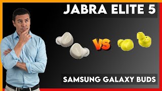 Jabra Elite 5 vs Samsung Galaxy Buds Comparison [upl. by Davison]