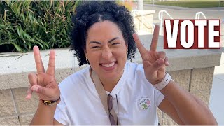 Vlog 8 VOTING IN THE US PRESIDENTIAL ELECTION 2024 [upl. by Netnert]