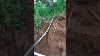 Naik 30 mtr vertikal jarak 100 mtr Pompa hidram dg input 15 inch [upl. by Emmye]