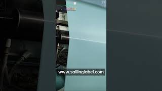 Glassine Paper Label Materialwwwsailinglabelcom label machine labeled quality factory [upl. by Rann]