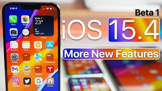 iOS 154 Beta 1  More New Features [upl. by Airehc]