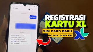 Cara Registrasi Kartu XL Terbaru 2024 [upl. by Lacy]