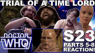 Doctor Who Classic Season 23 quotThe Trial of a Time Lordquot Parts 58  Reaction [upl. by Elawalo]