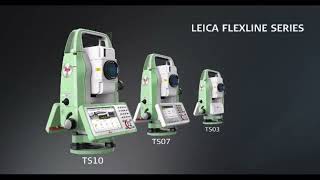 Leica Flexline manual total with mid to high accuracy  Leica total station [upl. by Leake763]