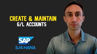 How to Create and Maintain a GL Accounts with FIORI app amp FS00 Tcode SAP S4HANA [upl. by Wu]