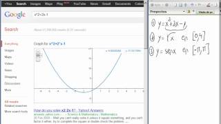 Gráficas con Google matemáticas [upl. by Ramedlav642]