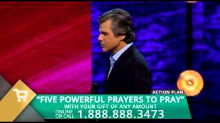 quotFive Powerful Prayers to Prayquot with Jentezen Franklin [upl. by Sinaj]