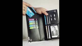 row 3255 Premium Long Wallet Dompet Panjang Premium Muladi [upl. by Naujad46]