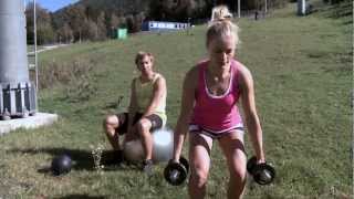 Functional Training for Snowboarding and Skiing Session3 [upl. by Falda]