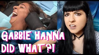 Piercer Reacts To Everytime Gabbie Hanna Gets Pierced [upl. by Chelsy]