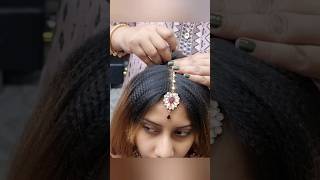 Easy backcombing technique hairstyle hairtricks lashesbeautyparlour [upl. by Strickman]